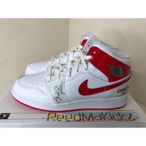 Jordan 1 Mid Rookie Season White GS 6y